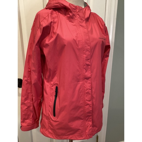 Vineyard Vines Hooded Rain Shep Jacket Watermelon Pink Coral Org $178 - Large - Picture 6 of 12